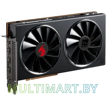 Видеокарта PowerColor Red Dragon Radeon RX 5700 XT (AXRX 5700 XT 8GBD6-3DHR/OC) картинка 3